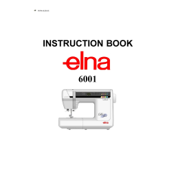 Elna 6001 : Manuel d'Instruction + Chat IA | Fixfr