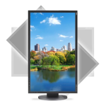 NEC EA223WM-BK 22&quot; LED-Backlit Desktop Monitor Manuel utilisateur