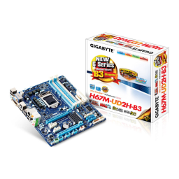 GA-H67M-UD2H-B3 Manuel d'utilisation + Chat IA & PDF | Fixfr