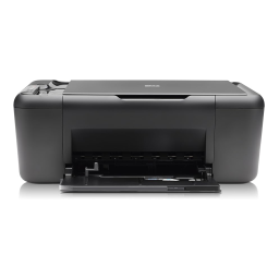 HP Deskjet F4400 All-in-One Printer series Manuel utilisateur | Fixfr