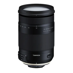 Tamron B028 18-400mm F/3.5-6.3 Di II VC HLD Manuel utilisateur | Fixfr