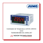 JUMO 702050 iTRON 04 B Fiche technique