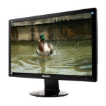 Philips 222E1SB/00 Moniteur LCD avec SmartTouch Manuel utilisateur