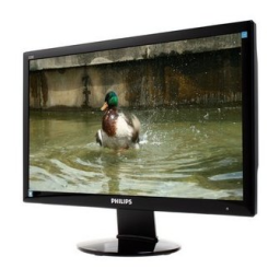 Philips 222E1SB/00 Moniteur LCD avec SmartTouch Manuel utilisateur | Fixfr
