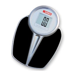Gima 20480 DIGITAL SILICONE NURSE WATCH - blue Manuel du propriétaire | Fixfr