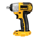 DeWalt DC827 Impact driver Manuel utilisateur