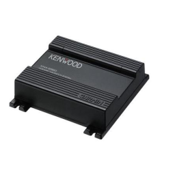 Kenwood KNA-G520 Manuel utilisateur | Fixfr