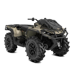 Can-Am Outlander 1000 Xmr 2014 Manuel du propriétaire | Fixfr