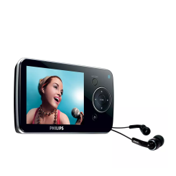 Philips SA5245BT/02 GoGEAR Baladeur vidéo Manuel utilisateur | Fixfr