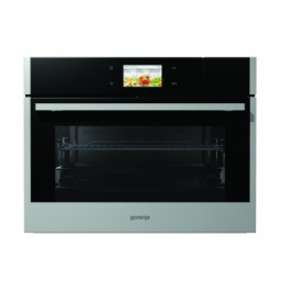 Gorenje BCS599S22X Manuel utilisateur | Fixfr