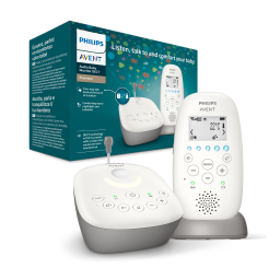 Avent SCD733/26 Avent Écoute-bébé DECT Manuel utilisateur | Fixfr