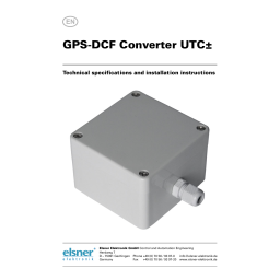 GPS-DCF-Konverter UTC&plusmn;