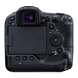 Canon EOS R3 Mode d'emploi | Fixfr