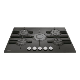 HOTPOINT/ARISTON FTGHG 751 D/HA(BK) Hob Manuel utilisateur | Fixfr