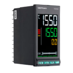 gefran 1850 PID Controller double loop, 1/4 DIN Guide de d&eacute;marrage rapide