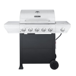 Nexgrill 720-0925XA 4-Burner Propane Gas Grill in Black with Stainless Steel Control Panel Plus Cover and Tool Set Manuel utilisateur