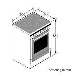 Siemens IQ100 HK9P00220 Cuisinière induction, vitrocéramique ou électrique Manuel du propriétaire | Fixfr