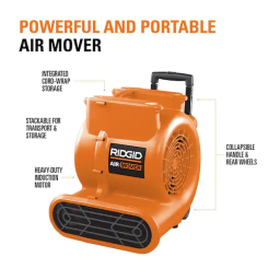 RIDGID 1625 CFM Air Mover Manuel utilisateur | Fixfr