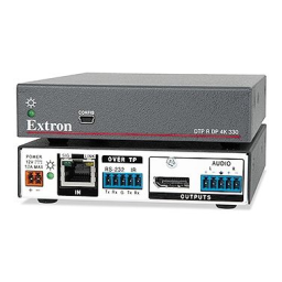 Extron DTP R DP 4K 330 spécification | Fixfr