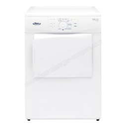 Whirlpool AWZ 3428 WP Dryer Manuel utilisateur | Fixfr