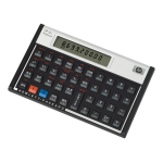 HP 12C Platinum Financial Calculator Manuel utilisateur