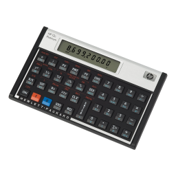 12C Platinum Financial Calculator