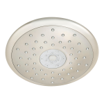 American Standard Spectra Touch 4-Spray 7 in. Fixed Showerhead in Brushed Nickel Manuel utilisateur