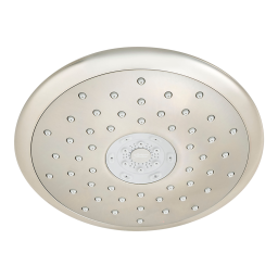 American Standard Spectra Touch 4-Spray 7 in. Fixed Showerhead in Brushed Nickel Manuel utilisateur | Fixfr