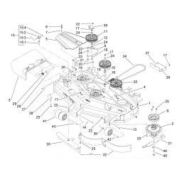 Z449 Z Master, With 48in TURBO FORCE Side Discharge Mower