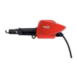 Hilti TE MD20 Manuel utilisateur | Fixfr