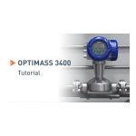 KROHNE OPTIMASS 3400 Guide de d&eacute;marrage rapide