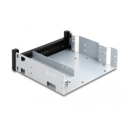 DeLOCK 47200 5.25″ Installation Frame for 1 x 5.25″ Slim drive + 1 x 2.5″ or 3.5″ HDD Fiche technique | Fixfr