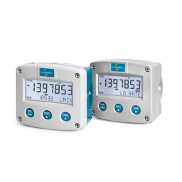 Fluidwell F018 Flow rate Monitor / Totalizer Manuel du propriétaire | Fixfr