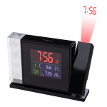 Bresser MyTime Crystal P Colour Projection Alarm Clock and Weather Stations Manuel utilisateur