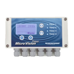 Pulsafeeder MicroVision Timer Manuel utilisateur | Fixfr