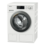 Miele WCG660 WCS TDos&amp;9kg Lave-linge &agrave; chargement frontal W1 Manuel utilisateur