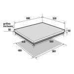 Sauter SPG4466B Table gaz Product fiche