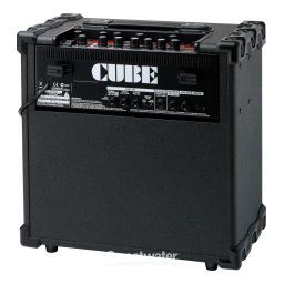 Roland CUBE-80XL Manuel utilisateur | Fixfr