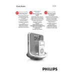 Philips DC310 Radio-r&eacute;veil: Chat IA &amp; T&eacute;l&eacute;chargement PDF