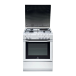 Indesit I6M6CAG(X)/FR Cooker Manuel utilisateur