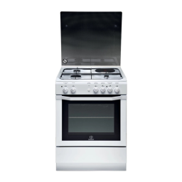 Indesit I6M6CAG(X)/FR Cooker Manuel utilisateur | Fixfr