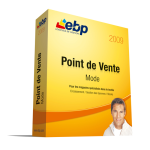 EBP Point de Vente 2009 Manuel utilisateur