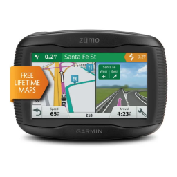 zūmo 395 Manuel d'utilisation | Chat IA & PDF | Fixfr