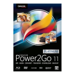 CyberLink Power2Go 11 Manuel utilisateur