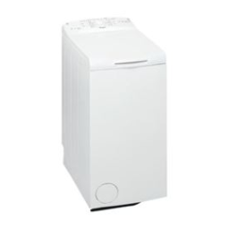 Whirlpool TDLR 6231L FR/N Washing machine Manuel utilisateur | Fixfr