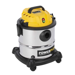 Powerplus POWX3230 VACUUM CLEANER WET/DRY 1200W 20L Manuel du propriétaire | Fixfr