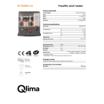 Qlima R 7224S C-2: Chat IA &amp; T&eacute;l&eacute;chargement PDF