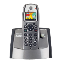 Sagem D60C Manuel utilisateur | Fixfr