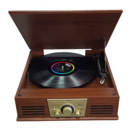 Sunstech PXR32 Turntable Mode d'emploi | Fixfr
