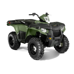 ATV or Youth Sportsman Forest 800 2013 Manuel du propriétaire | Fixfr